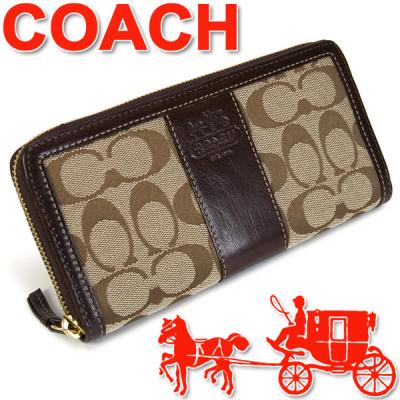 discounted Coach Wallets - 41576 coffee/apricot